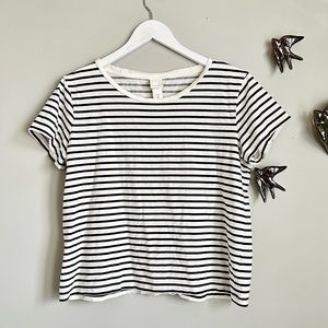 H&M basics striped tee